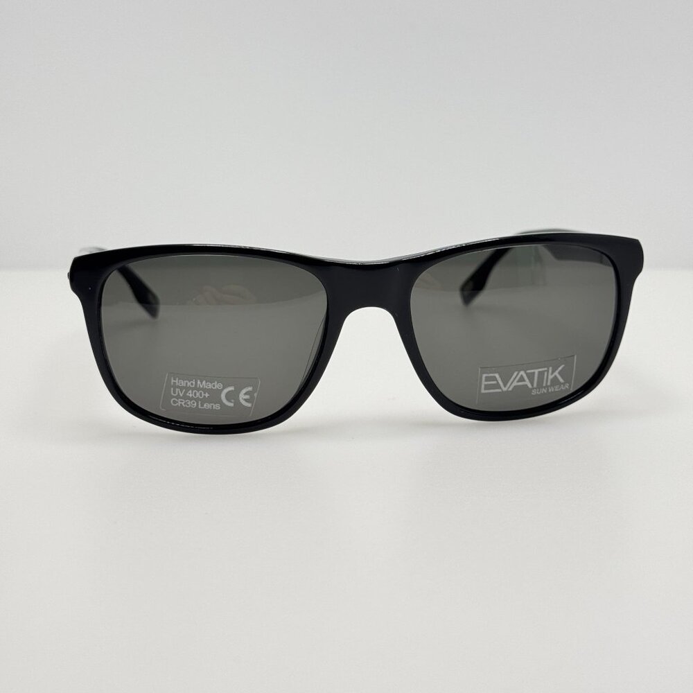 Evatik Sunglasses 1051 Col 100 Black 55-18-145